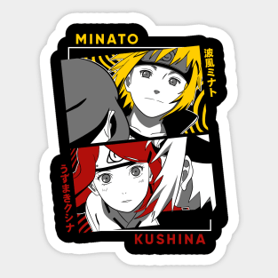 Minato Anime Fanart Sticker